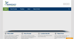 Desktop Screenshot of monocacyhealthpartners.org